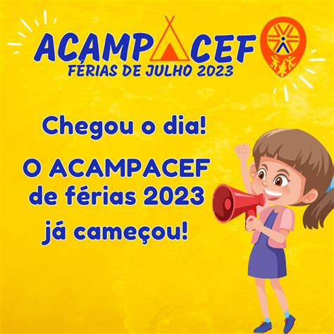 Estreia ACAMPACEF de férias 2023 APCEF SC