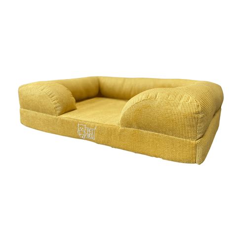 PetBed® Legowisko Royal - Musztardowy - PetBox