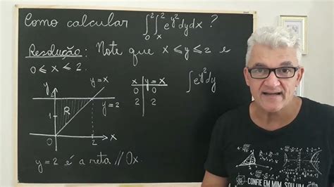 Invertendo a Ordem de Integração em uma Integral Dupla Exercício 1