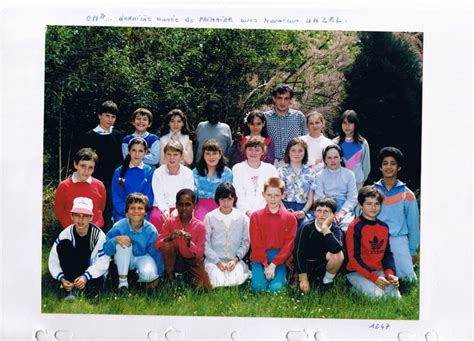 Photo De Classe CM2 De 1986 ECOLE PABLO PICASSO Copains D Avant