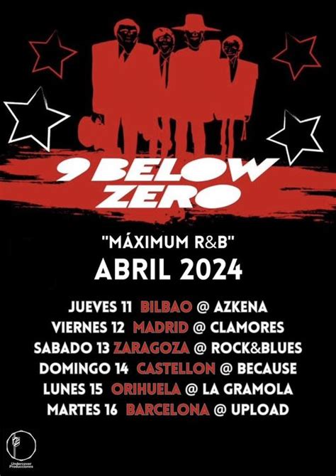 Nine Below Zero confirman gira en España Dirty Rock Magazine