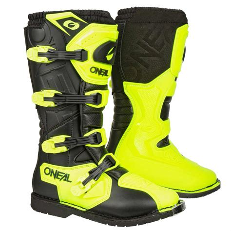 O Neal Stivali Mx Rider Pro Giallo Fluo Maciag Offroad