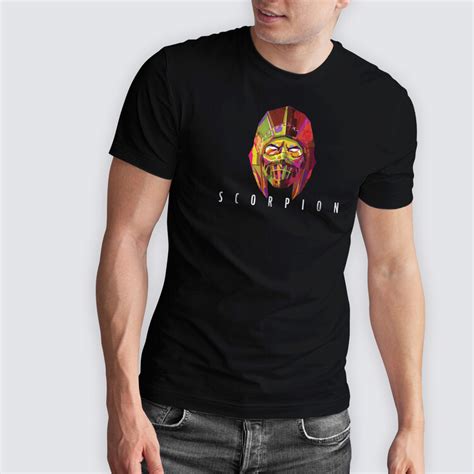 Mortal Kombat Scorpion Ropa Y Accesorios Para Fans De Merch