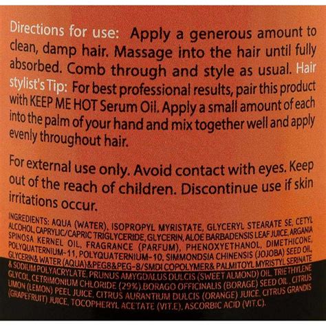 Cabello 2 X Cabello Leave On Moisture Keep Me Hot 2 X 400mL The Australian Products