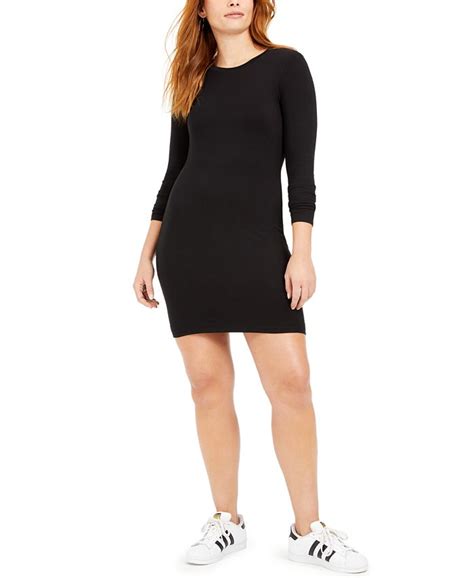 Bar Iii Bodycon Long Sleeve Mini Dress Created For Macys Macys