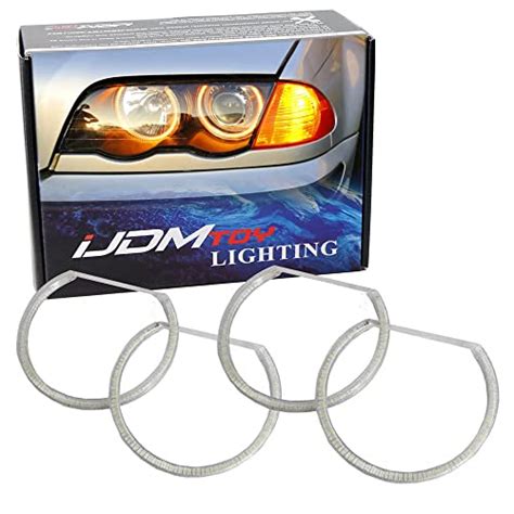 IJDMTOY Switchback Dual Color White Amber 336 SMD LED Angel Eyes Halo