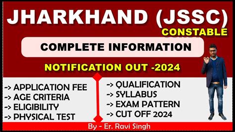 Jharkhand Jssc Constable Complete Information Jssc Constable Expected