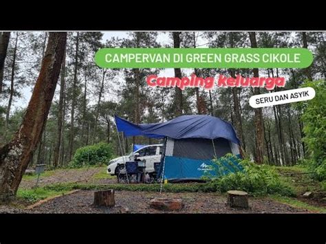 Campervan Di Green Grass Cikole Lembang Camping Keluarga Seru Dan