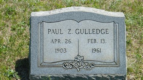 Paul Z Gulledge 1903 1961 Find A Grave Memorial