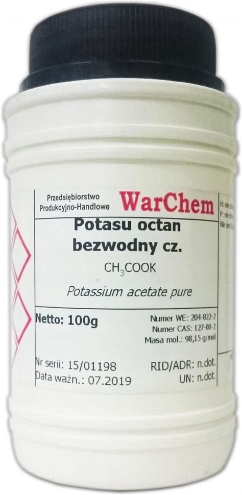 Drobne Akcesoria Medyczne Octan Potasu G Warchem Ceny I