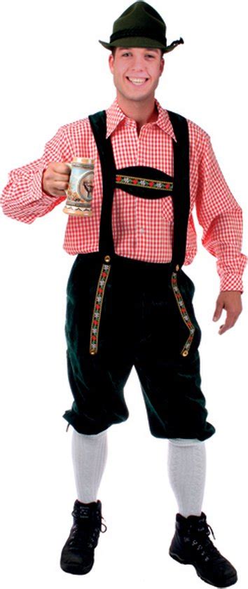 Tiroler Oktoberfest Blouse Rood Wit Geblokt Oktoberfeest Maat Dames