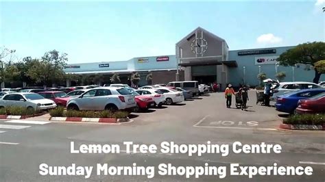 The Cleanest Shopping Centre In South Africa Lemon Tree Shopping