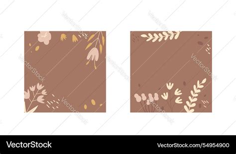 Brown Nude Collage Background Mocha Mousse Vector Image