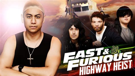 The F F Cast Play Fast And Furious Highway Heist Youtube