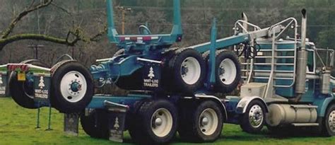 Long Log Trailers Damp Trailers Toledo Wa