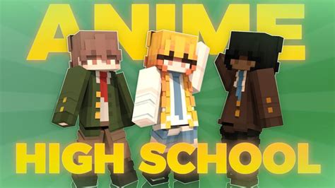 Anime Highschool By Asiago Bagels Minecraft Skin Pack Minecraft