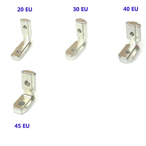 5PCS T Slot L Shape Aluminum Profile Interior Corner Connector Joint