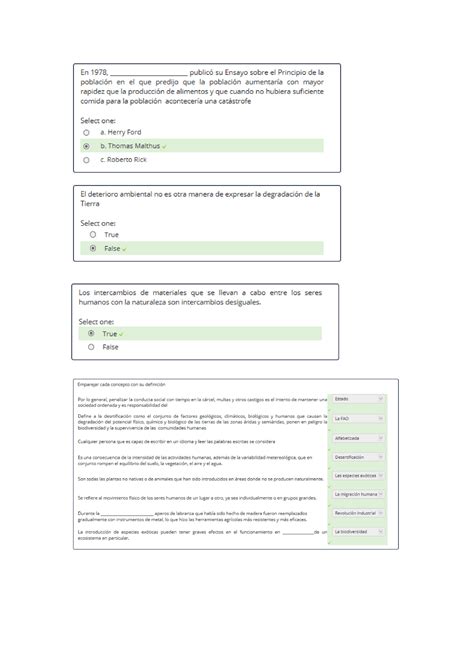 Autoevaluacion Semana V Ser Humano Ser Humano Y Desarrollo Sostenible