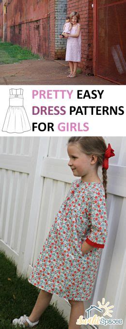 Pretty Easy Dress Patterns For Girls Sunlit Spaces