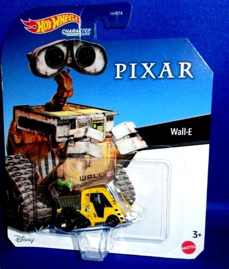 DISNEY PIXAR MOVIE Wall E Hot Wheels Collector Character Cars New PicClick AU