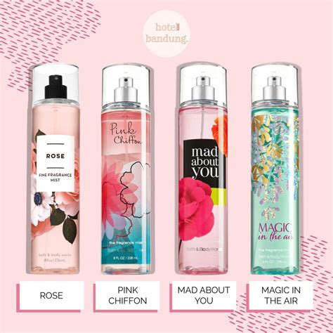 Jual Bath And Body Works BBW Fine Fragrance Mist 236ml 236 Ml Pink Chiffon Mad About You Dark
