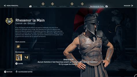 Soluce Assassin S Creed Odyssey Trouver Et Tuer Les Membres Du