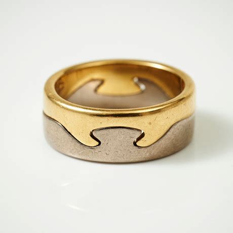 Nina Koppel Fusion Ring K R D Hvidguld Dlr Georg Jensen