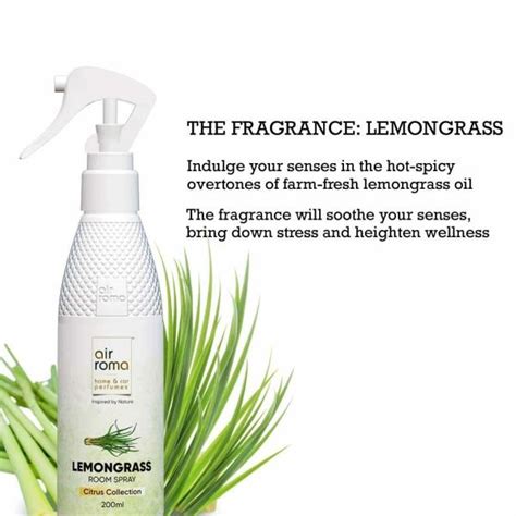 AIR ROMA Lemon Grass Air Freshener Spray 200ml JioMart