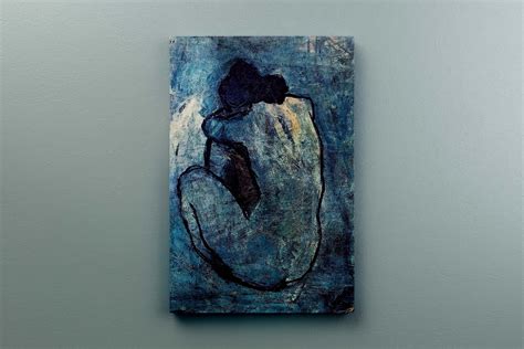 Blue Nude Pablo Picasso Picasso Painting Famous Table Etsy