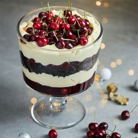 Easy Boozy Black Forest Trifle Marion S Kitchen