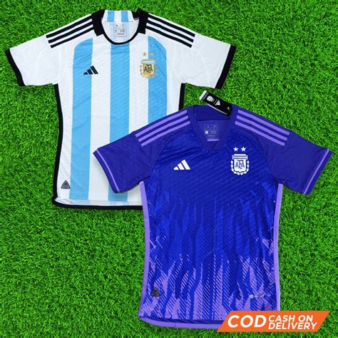 Jual Jersey Timnas Argentina Home Away Player Issue Piala Dunia