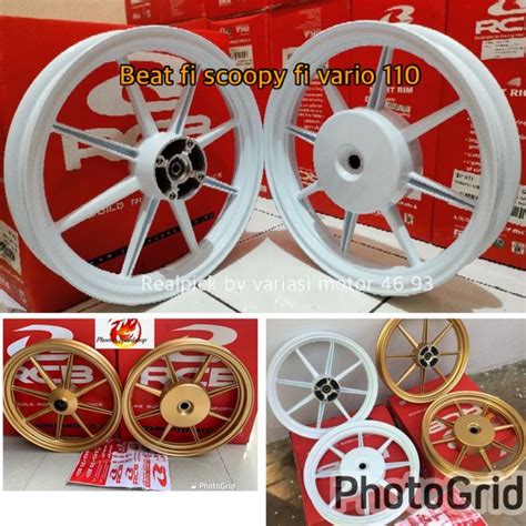 Jual Velg RCB SP811 Gold Palang 8 Vario 110 Beat Scoopy Pelek Rcb Di