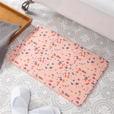 Get Naked White Stone Non Slip Bath Mat Artsy Mats