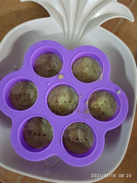 Apam Pisang Kukus Guna 3 Bahan Idea Sarapan Untuk Bayi 7 Bulan Ke Atas