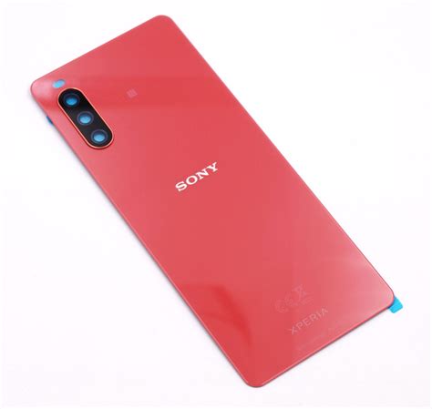 Genuine Sony Xperia 10 III XQ BT52 Dual Sim Battery Back Cover Pink