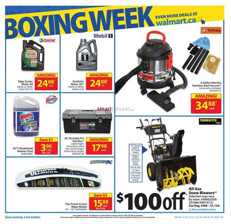 Walmart Canada Boxing Day Flyer (Boxing Week) December 26 - 31, 2016