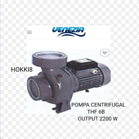 Jual Pompa Air Venezia Centrifugal Pump Hp Phase Thf B Shopee