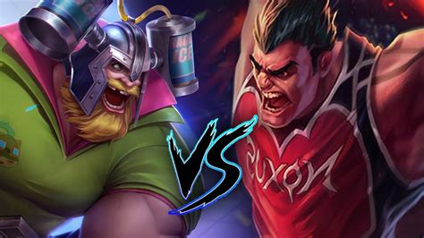 DARIUS Vs OLAF BARON LANE UNCUT GAMEPLAY YouTube