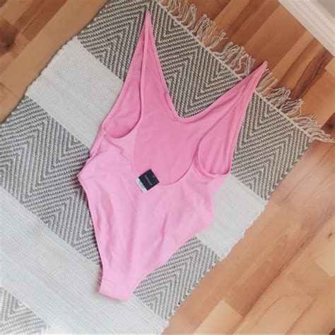 Topshop Swim Topshop Bikini Size Bright Pink Nwt Poshmark