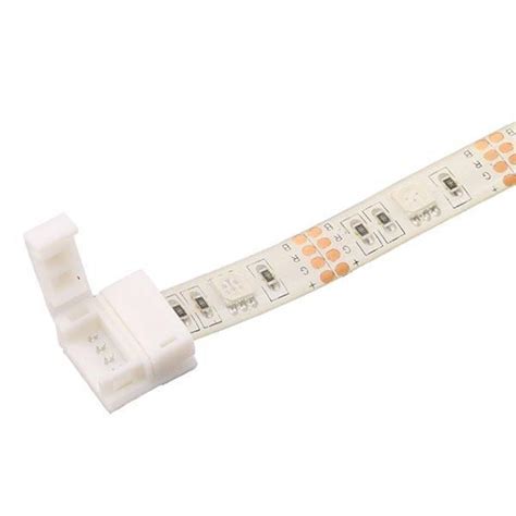 RGB LED Strip Schnellverbinder 4polig 10mm für silikon ummantelte Strips