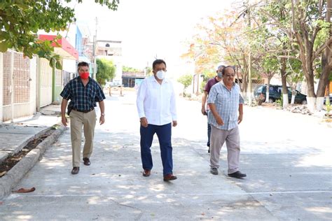 Alcalde Supervisa Obras De Pavimentaci N Activared