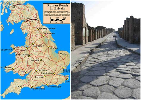 edible ancient roman roads