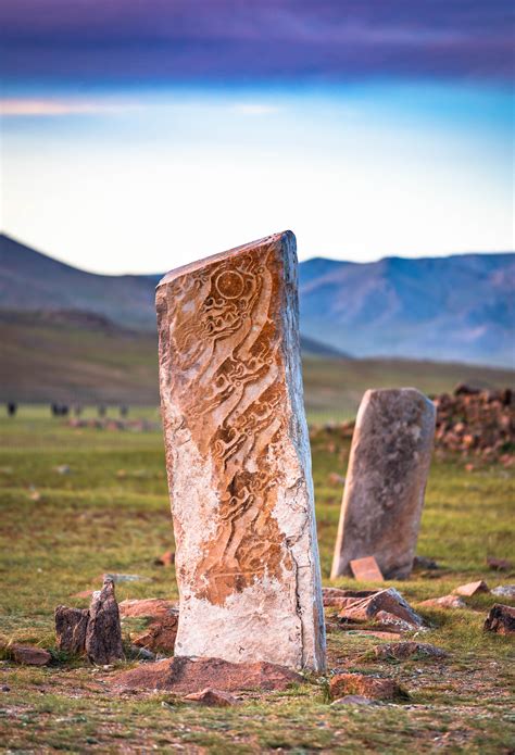 Deer Stones at Daagan Del Zavkhan - Escape To Mongolia