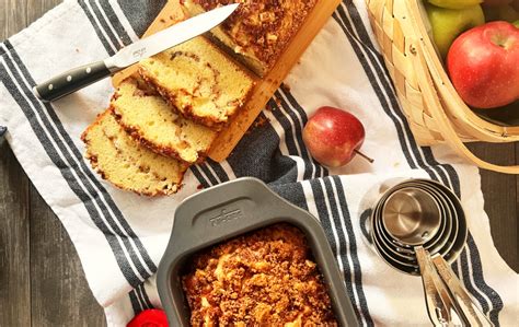 Cinnamon Apple Walnut Bread