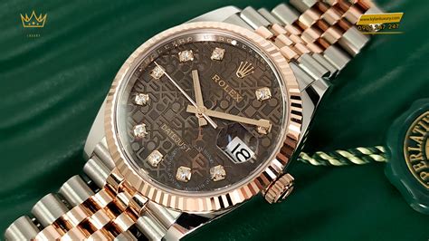 Đồng Hồ Rolex Datejust 36 126231 0025 Oystersteel Và Vàng Everose Kỳ