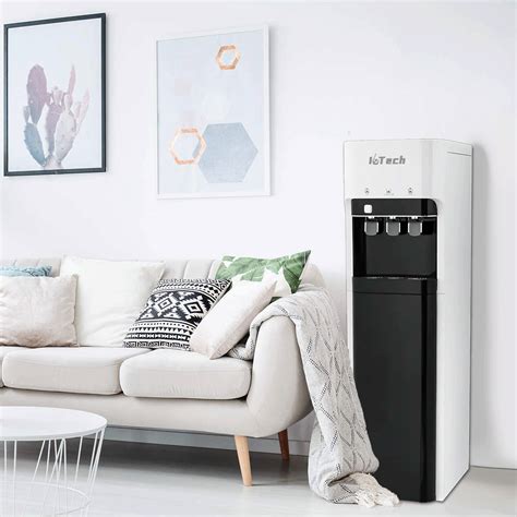 𝐈 𝐓𝐄𝐂𝐇 Hot Normal Cold Floor Standing Water Dispenser Model W3501 3F Compressor Cooling 4