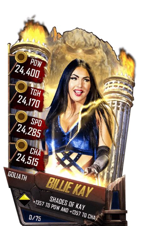 Billie Kay Wwe Supercard Roster