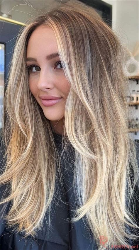 Wundersch Ne Blonde Balayage Haarfarben Ideen Frisuren