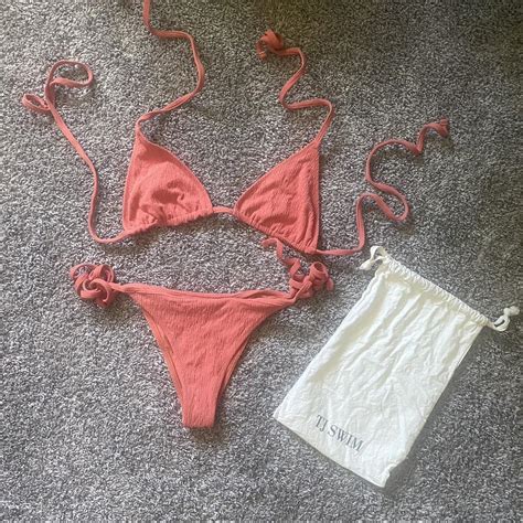 Tj Swim String Bikini Set New Never Worn Depop