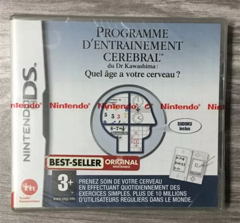 Programme D Entra Nement C R Bral Du Dr Kawashima Nintendo Ds